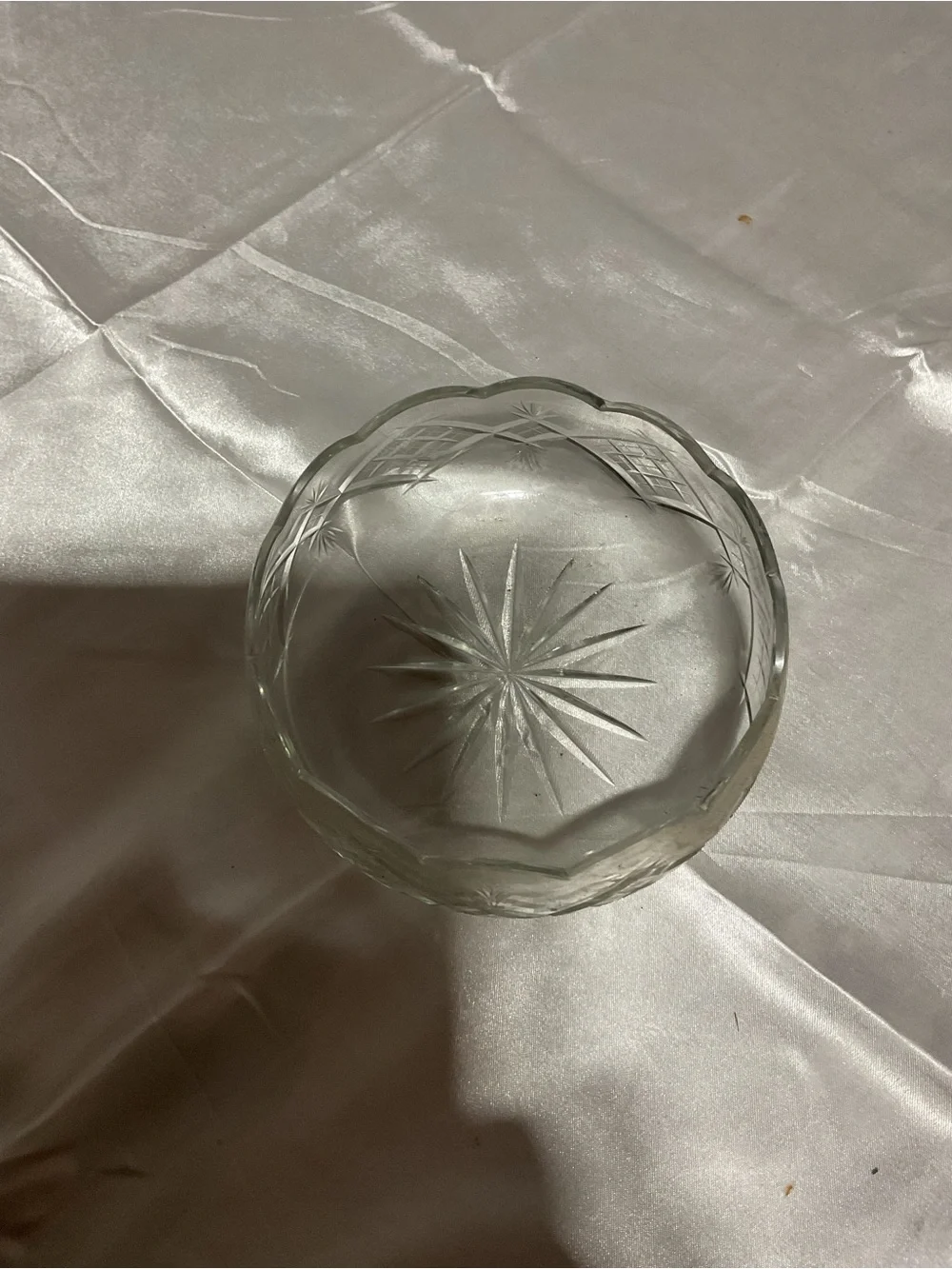 Clear Glass Decorative Bowl - Home Kitchen
